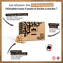 Carton 5Kg allume feu en laine de bois 100% naturel - Le Bouscatier
