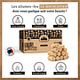 Carton 5Kg allume feu en laine de bois 100% naturel - Le Bouscatier