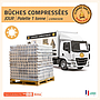 66 paquets Bûches compressées de jour 15kgs livrée