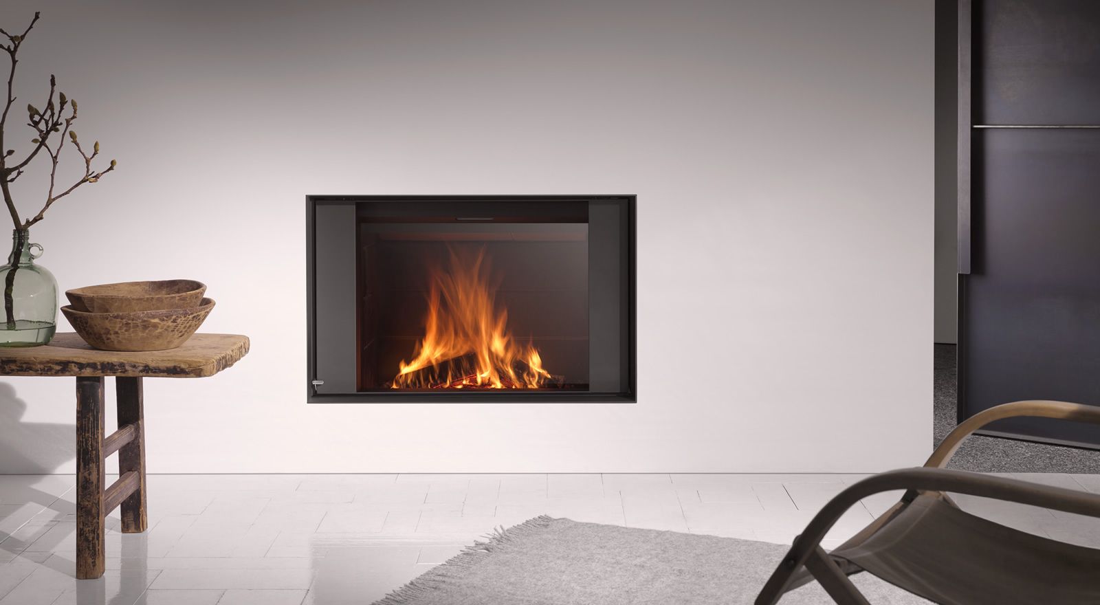 cheminé à bois 1 face Spartherm