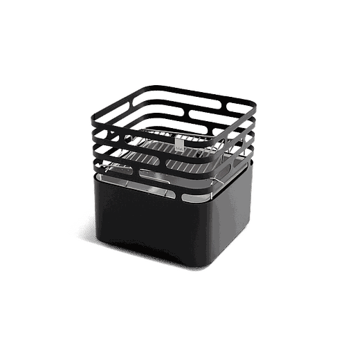 Cube brasero Rouille - hofats
