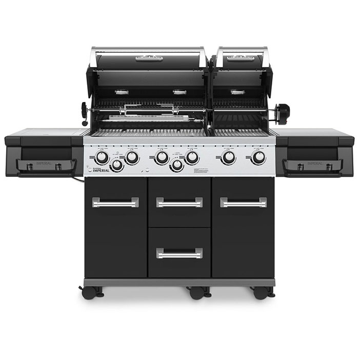  Barbecue Gaz IMPERIAL XLS 690 noir - Broil king