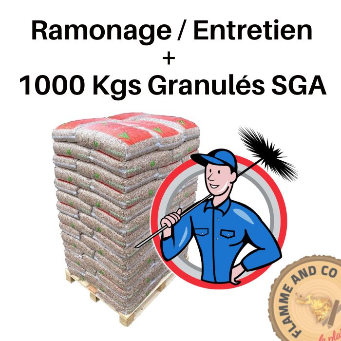 Pack entretien + 1000Kgs de SGA 