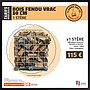 Cage de bois vrac en 50 cm fendu ( cage acier non comprises )